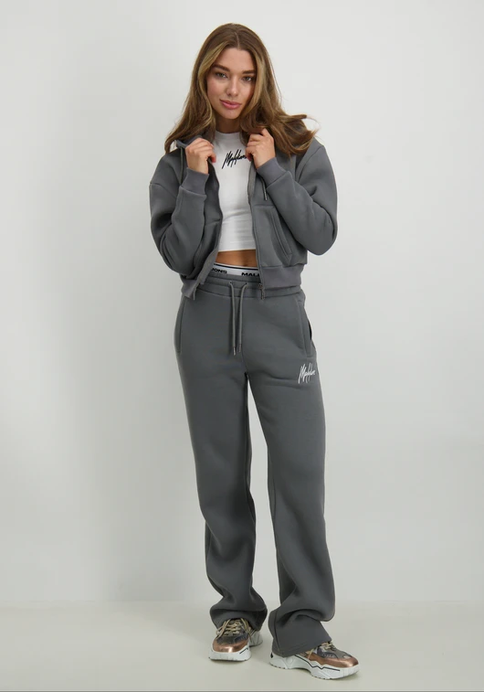 Malelions CROPPED ZIPPED HOODIE MD1-AW24-27