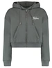 Malelions CROPPED ZIPPED HOODIE MD1-AW24-27
