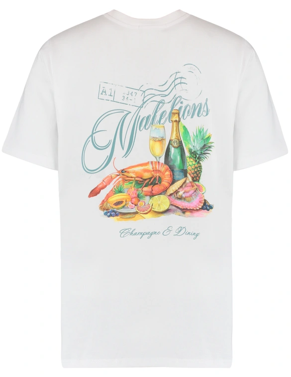 Malelions Malelions Men Champagne T-Shirt MM1-HS25-61