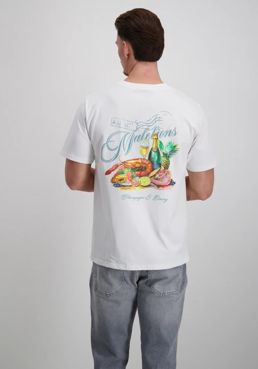 Malelions Malelions Men Champagne T-Shirt MM1-HS25-61