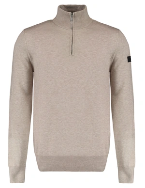 Malelions MEN KNITTED QUARTER ZIP MM3-AW24-09