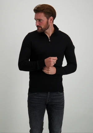Malelions MEN KNITTED QUARTER ZIP MM3-AW24-09