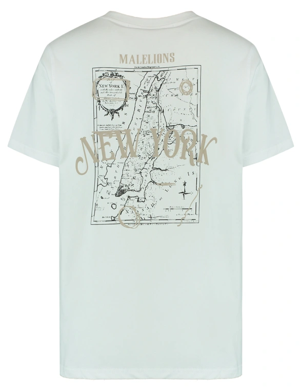 Malelions MEN NEW YORK T-SHIRT MM1-AW24-51