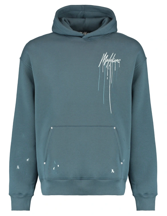 Malelions MEN OVERSIZED PAINTER HOODIE MM1-AW24-15