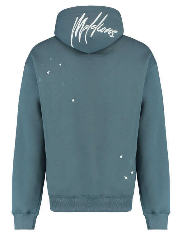 Malelions MEN OVERSIZED PAINTER HOODIE MM1-AW24-15
