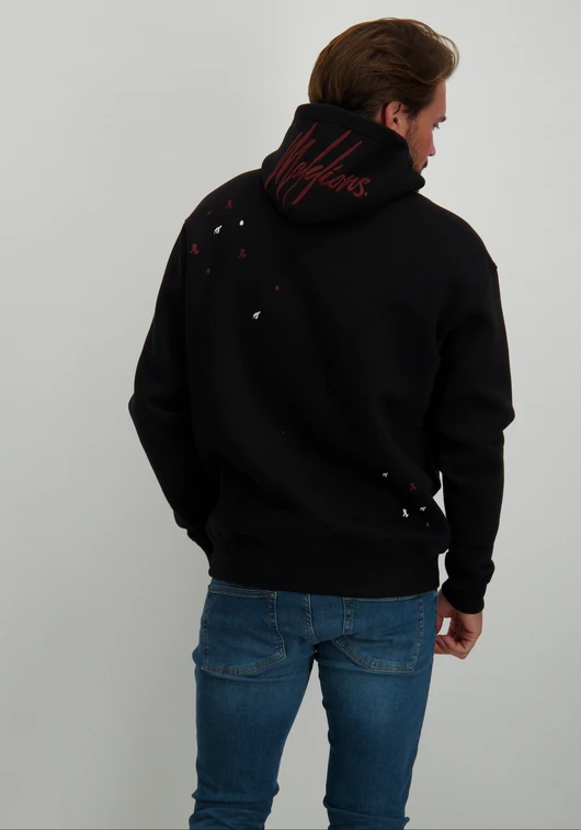 Malelions MEN OVERSIZED PAINTER HOODIE MM1-AW24-15