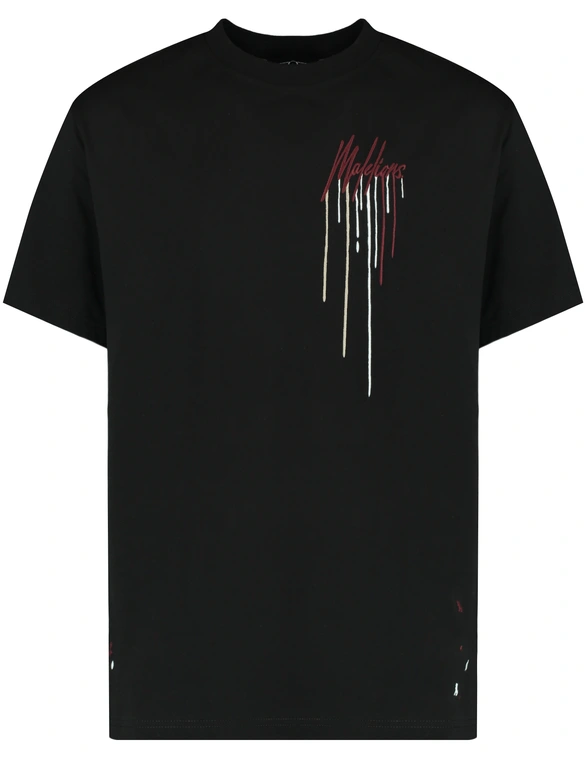 Malelions MEN OVERSIZED PAINTER T-SHIRT MM1-AW24-19