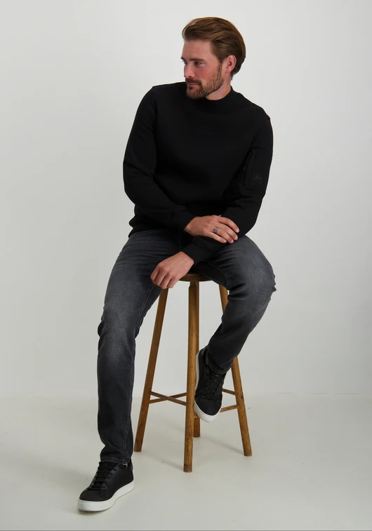 Malelions MEN TURTLE PATCH SWEATER MM2-AW24-13