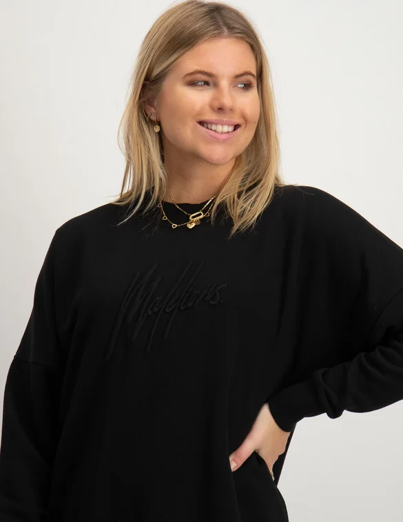 Malelions Signature Sweater Dress D1-AW22-35