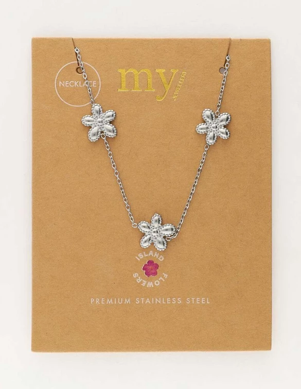 My Jewellery 5 island flowers necklace MJ10806