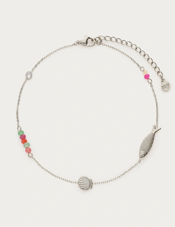 My Jewellery Anklet beads fish MJ12915
