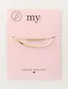 My Jewellery Anklet chain & cubes MJ10423
