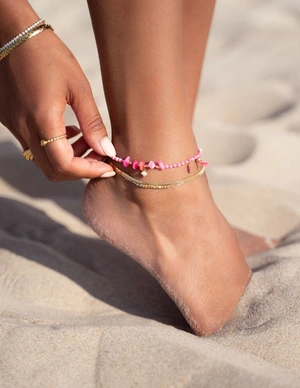 My Jewellery Anklet chain & cubes MJ10423