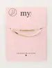 My Jewellery Anklet chain & cubes MJ10423
