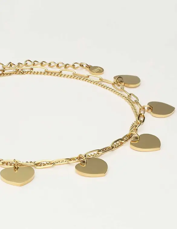 My Jewellery Anklet chain & heart MJ10426