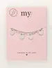 My Jewellery Anklet chain & heart MJ10426