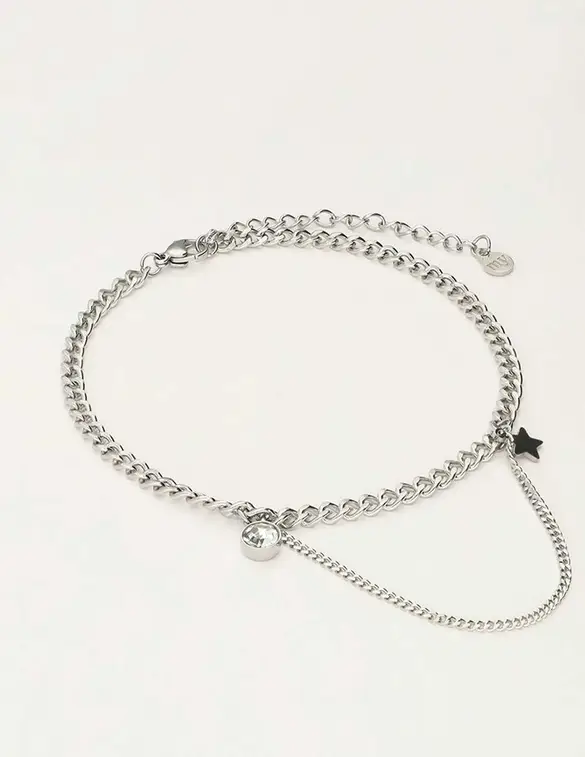 My Jewellery Anklet chain & strass MJ10421