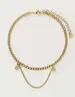 My Jewellery Anklet chain & strass MJ10421