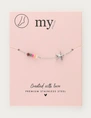 My Jewellery Anklet colour beads star MJ12913