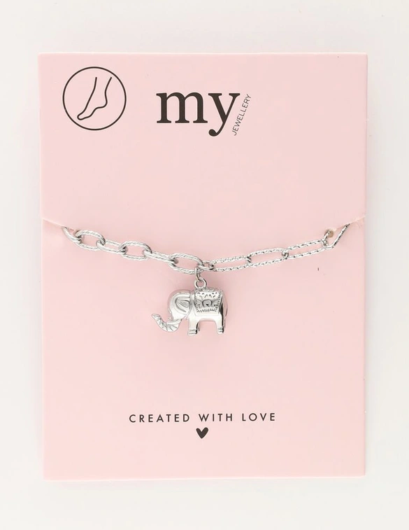 My Jewellery Anklet elephant MJ11084
