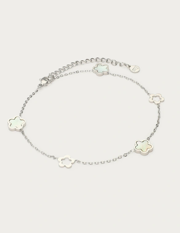 My Jewellery Anklet flower pearl MJ12916