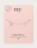 My Jewellery Anklet flower pearl MJ12916