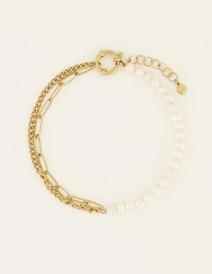 My Jewellery Anklet multi chains and pearls MJ08010