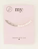 My Jewellery Anklet multi chains and pearls MJ08010