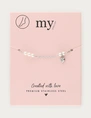 My Jewellery Anklet pearl chain heart MJ12912