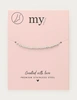 My Jewellery Anklet square beads MJ12917