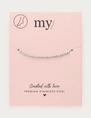 My Jewellery Anklet square beads MJ12917