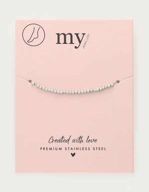 My Jewellery Anklet square beads MJ12917