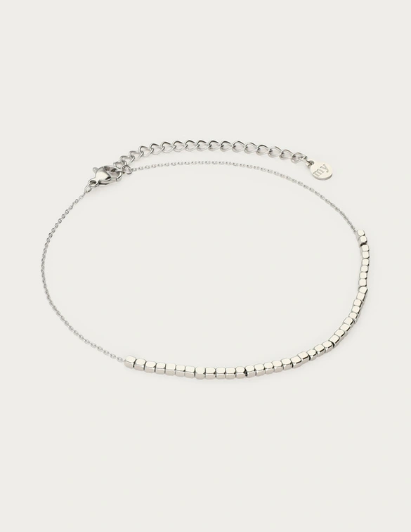 My Jewellery Anklet square beads MJ12917