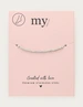 My Jewellery Anklet square beads MJ12917