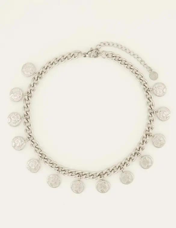 My Jewellery Anklet with coin charms MJ08145