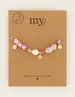 My Jewellery Anklet with pearls and coins MJ08274