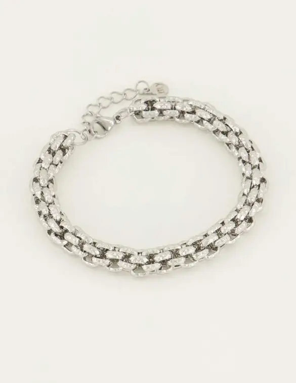 My Jewellery Armband chunky schakels motief MJ04279