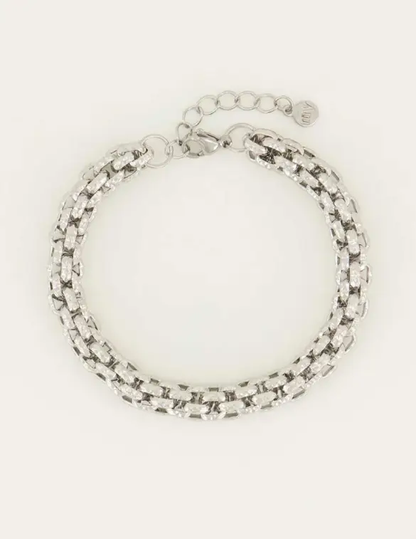 My Jewellery Armband chunky schakels motief MJ04279
