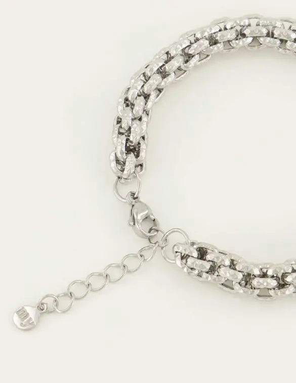 My Jewellery Armband chunky schakels motief MJ04279