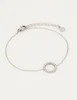 My Jewellery Armbandje Open Rondje Strass MJ04799