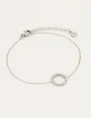 My Jewellery Armbandje Open Rondje Strass MJ04799