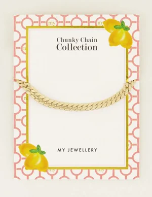 My Jewellery Armbandje schakels plat motief MJ05175