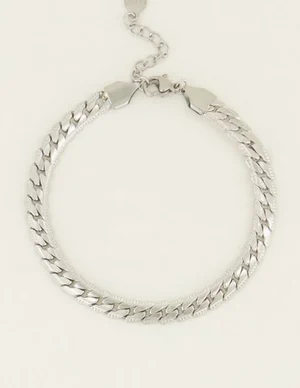 My Jewellery Armbandje schakels plat motief MJ05175