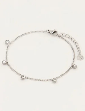 My Jewellery Armbandje Vijfstrass Steentjes MJ04797
