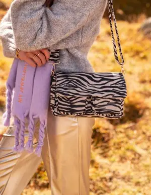 My Jewellery Bag 2 pockets zebra MJ09445
