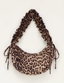 My Jewellery Bag crossbody ruffle strap leopard MJ11734