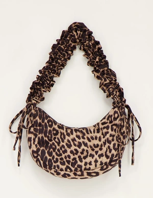 My Jewellery Bag crossbody ruffle strap leopard MJ11734