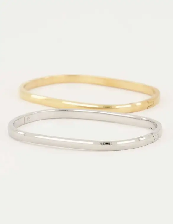 My Jewellery Bangle rechthoekig smal MJ04609
