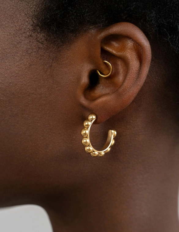 My Jewellery Bold Oorringen small met dots MJ12768