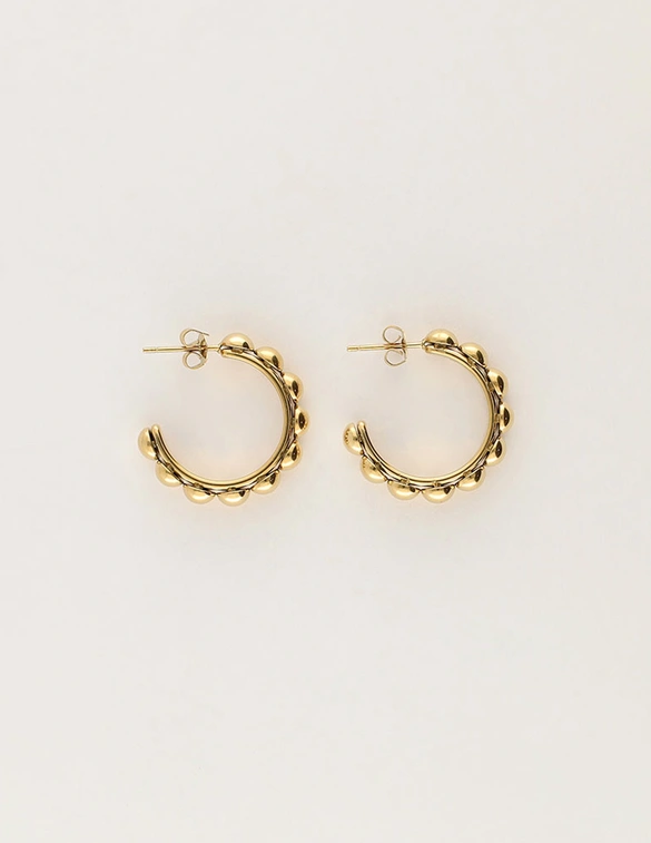 My Jewellery Bold Oorringen small met dots MJ12768